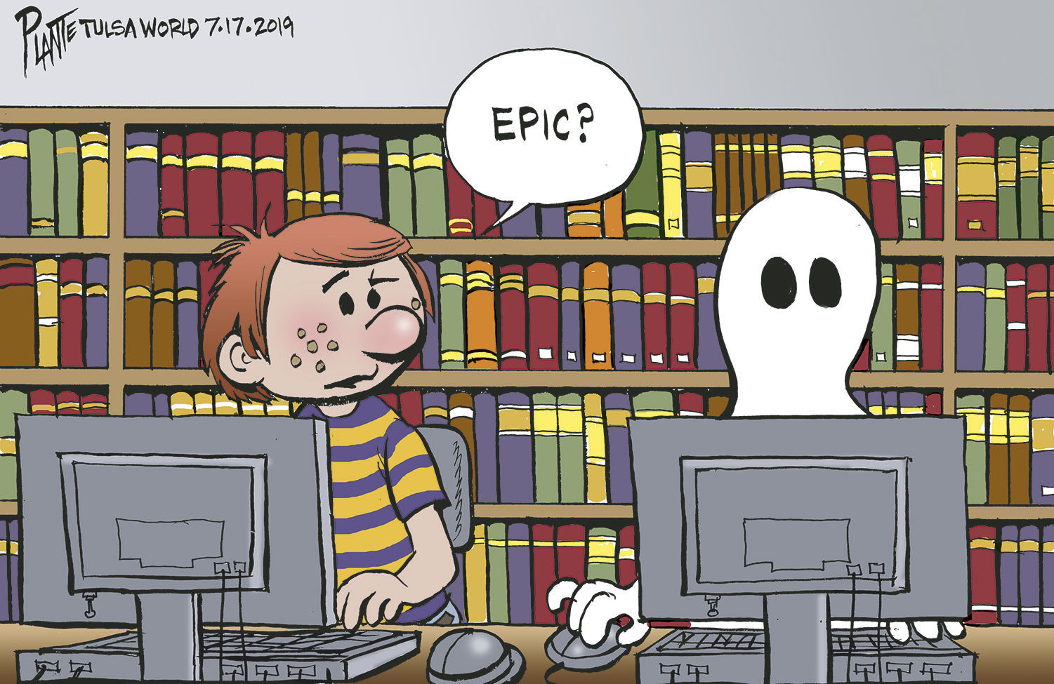 Bruce Plante Cartoon: Epic Charter Schools